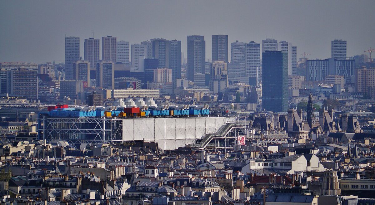 Centre Pompidou: The Building Turned Inside Out