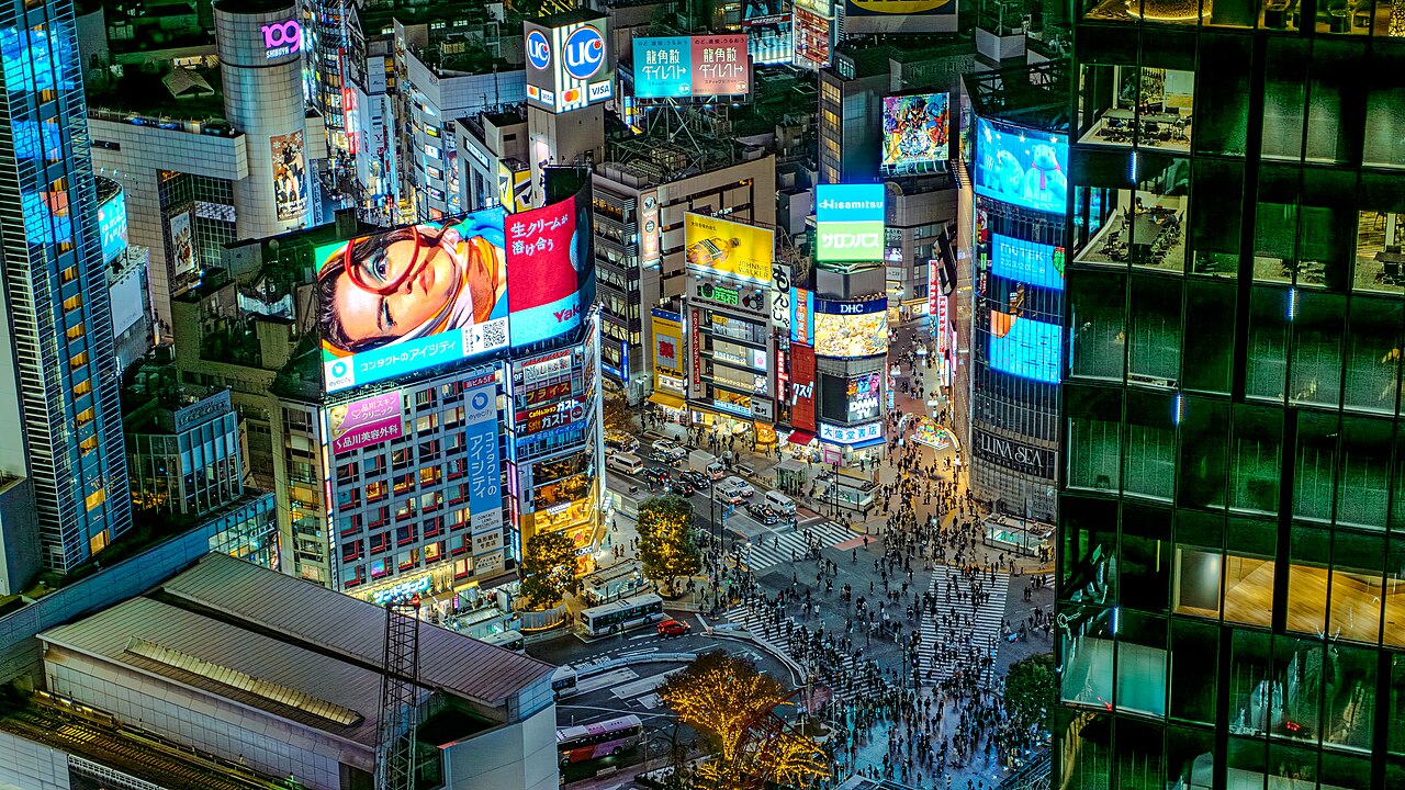 Cruzamento de Shibuya: A Coreografia de Tóquio